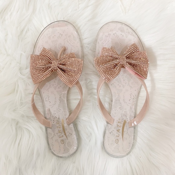 NEW Gracie Sandal- in Nude - Picture 2 of 5